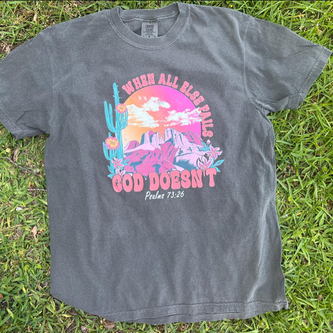 When all else fails god doesn’t tee