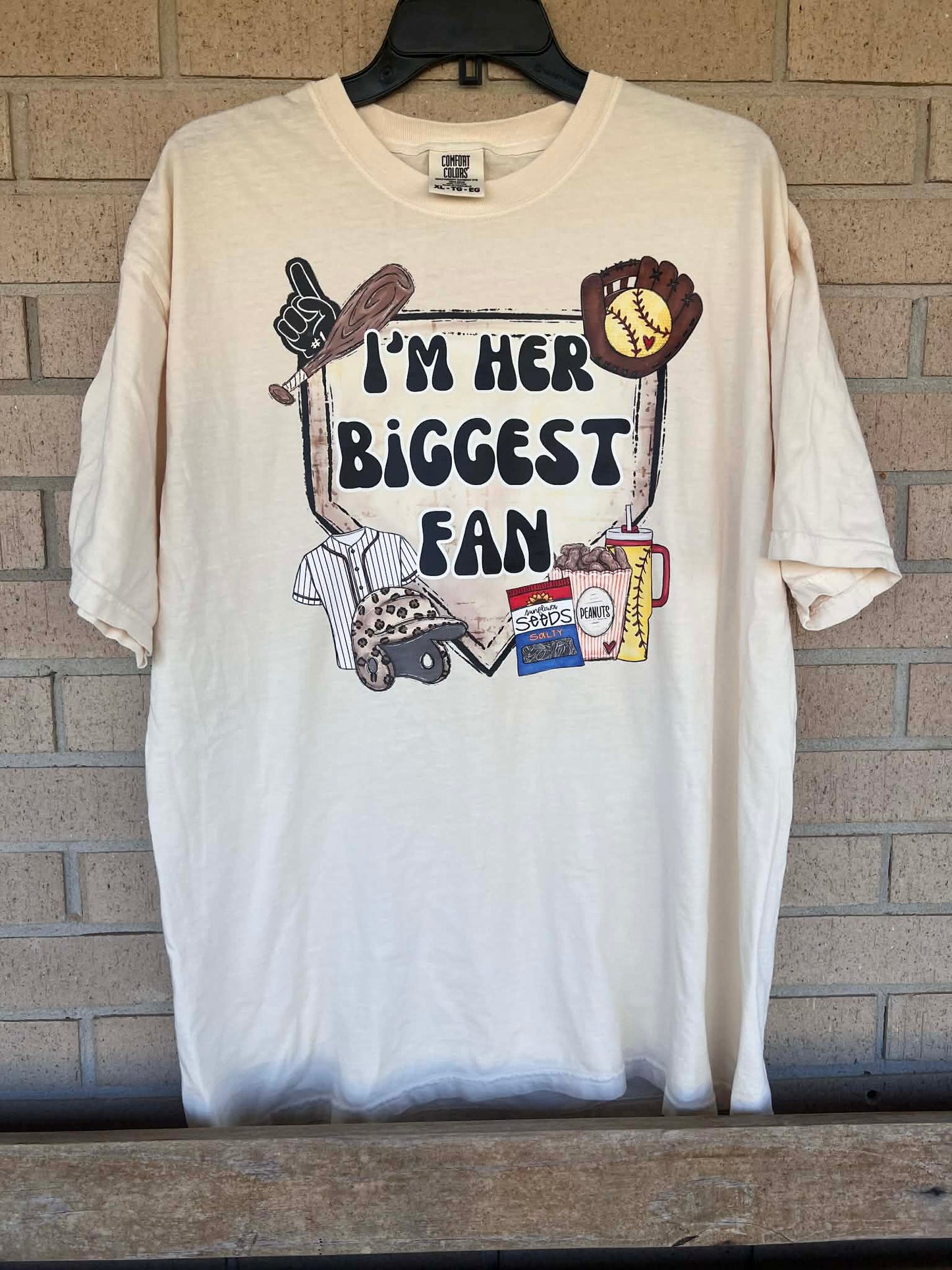 I’m her biggest fan tee This is the HER print