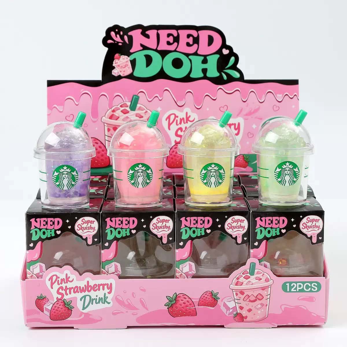 Preorder drink squishies COLORS ASSORTED