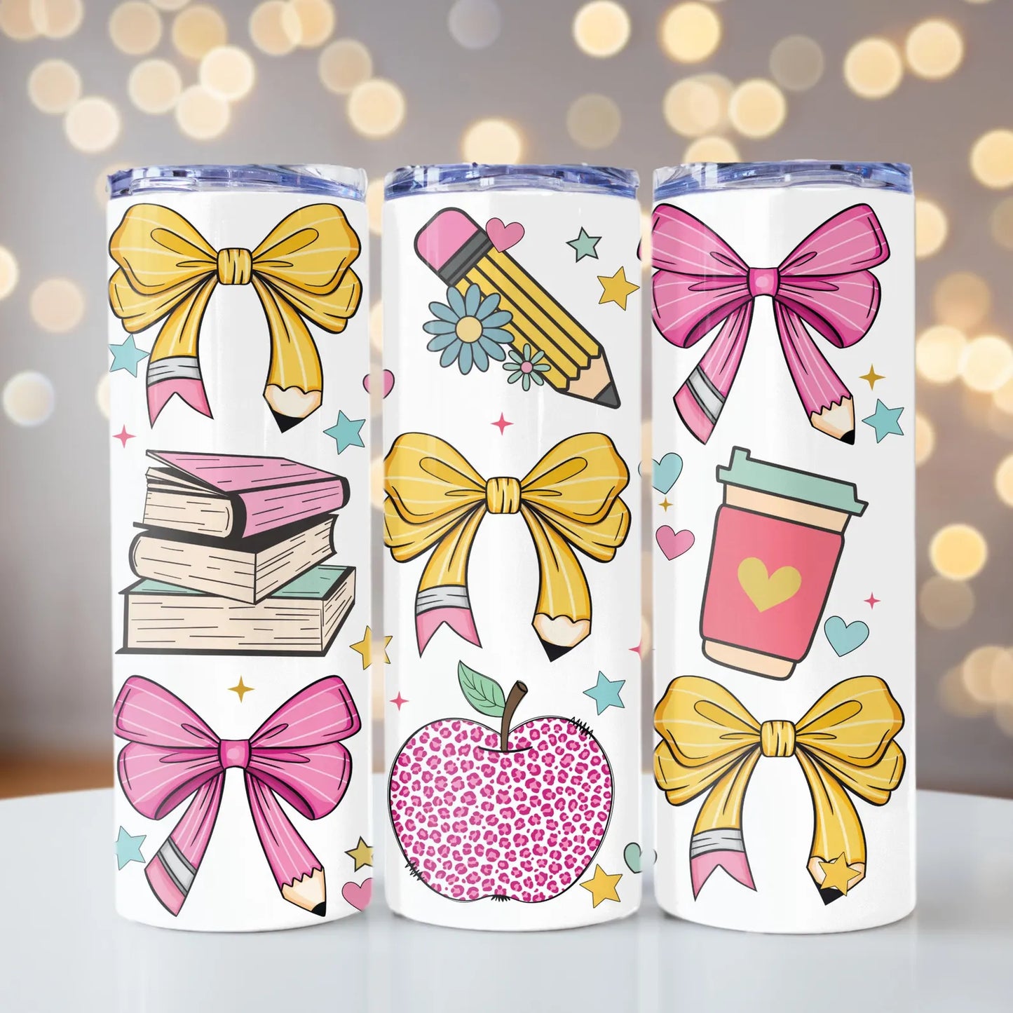 Teacher Tumbler Sublimation Wrap ONLY