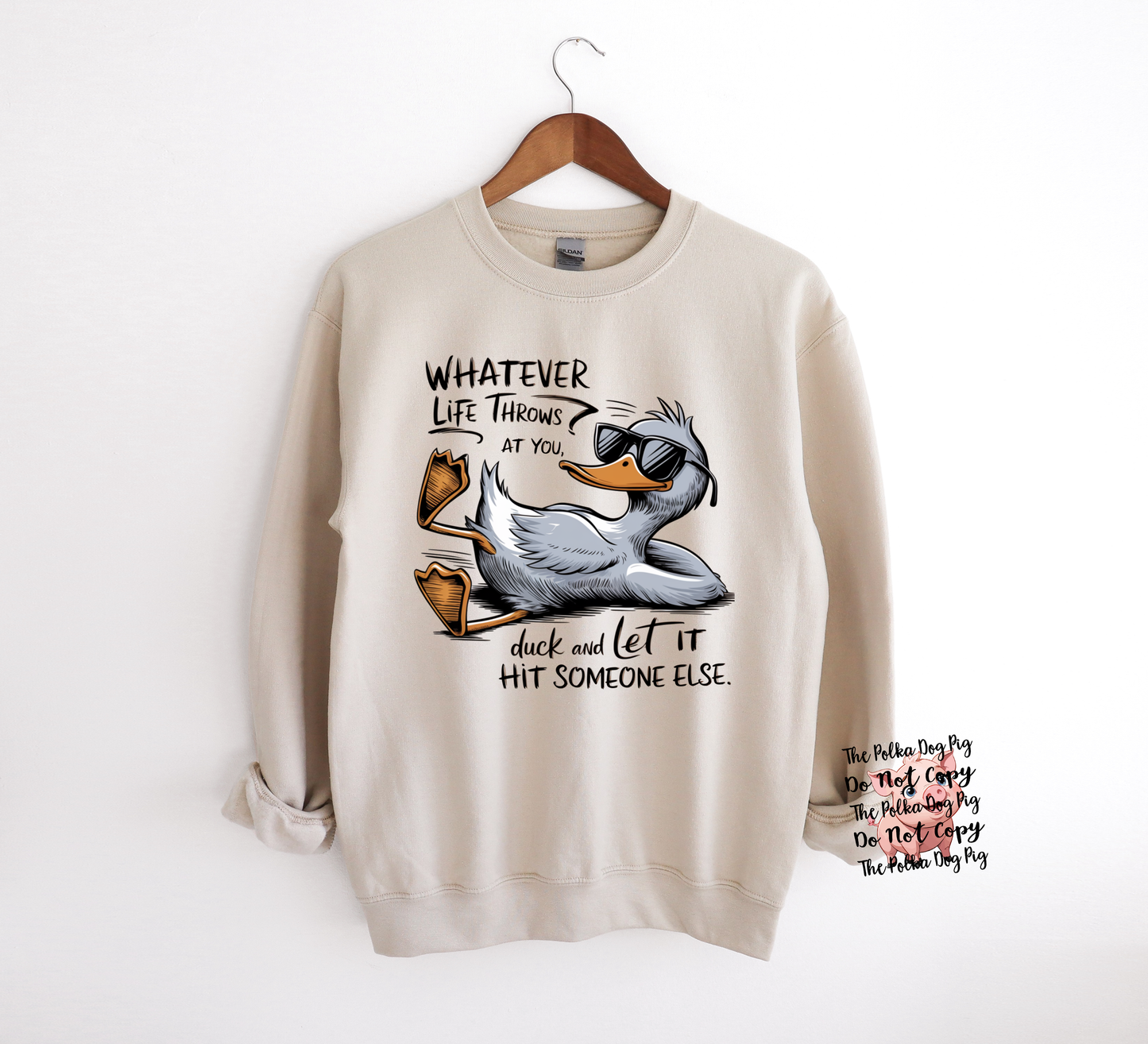 Whatever life throws at you DTF or Sublimation Transfer ONLY (Copy)