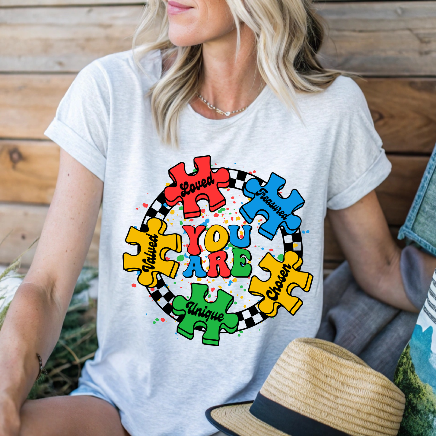 You are autism awareness print only dtf or sublimation