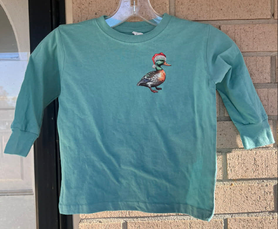 Keep your ducks in a row Santa's coming! tee