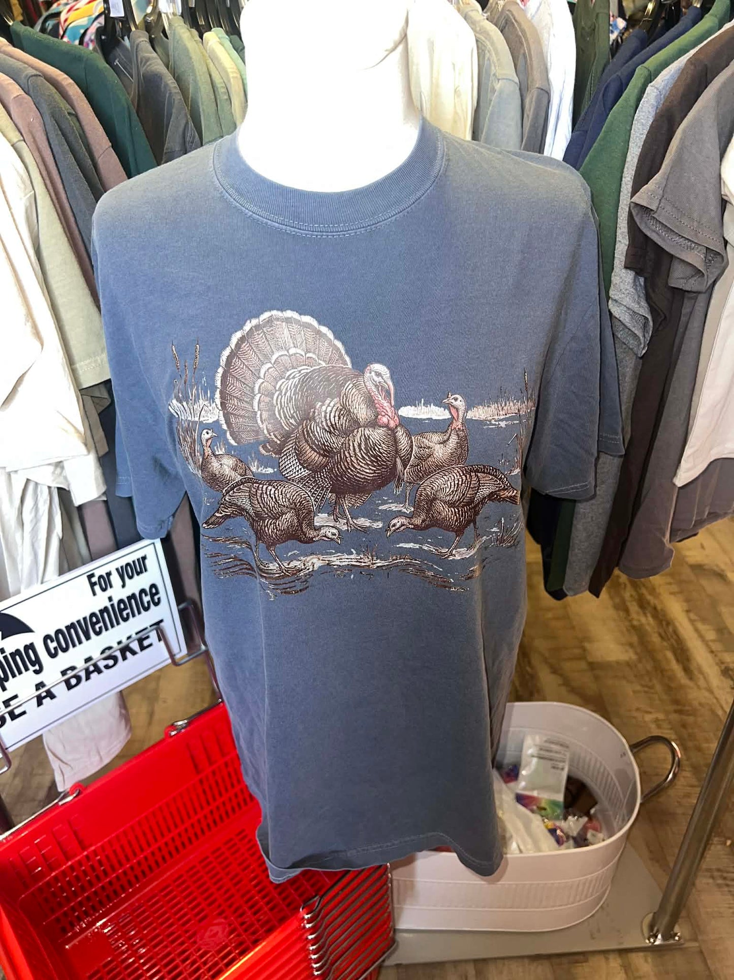 Vintage Retro Turkey Hunting tee