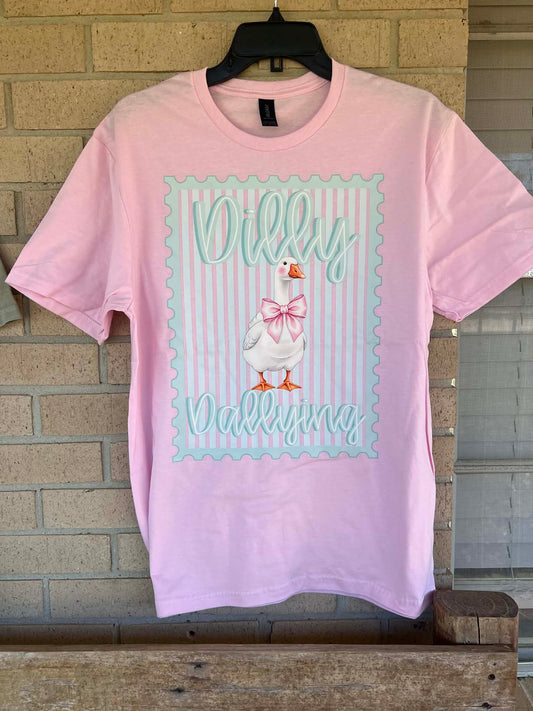 Dilly dallying with goose tee