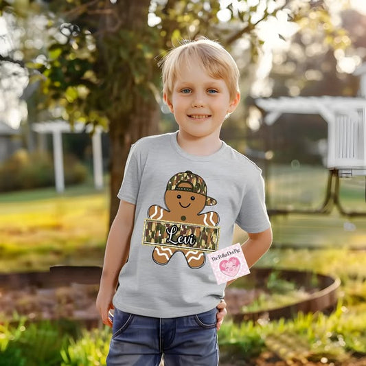 Gingerbread boy custom shirts