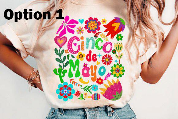 colorful Cinco de Mayo tee