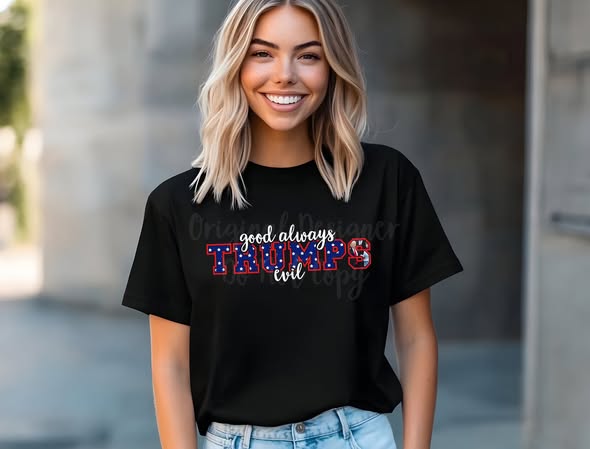 Good always trumps evil shirts