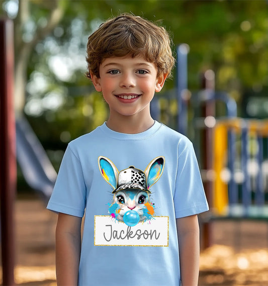 Bunny Shirt with custom names tee