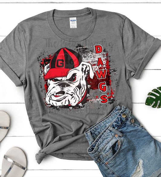 Distressed Dawgs Tee