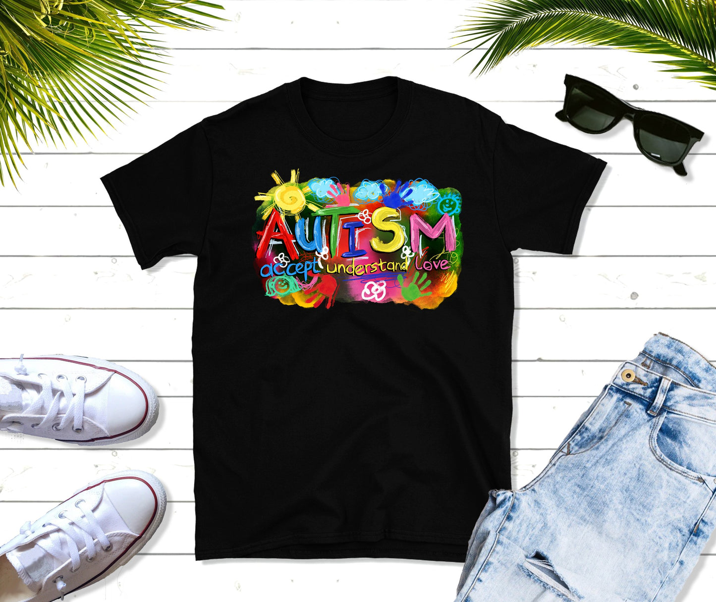 Autism accept understand love shirt