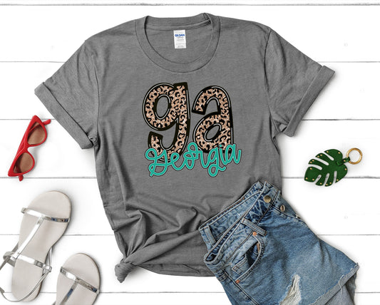 Leopard GA, Georgia Shirt