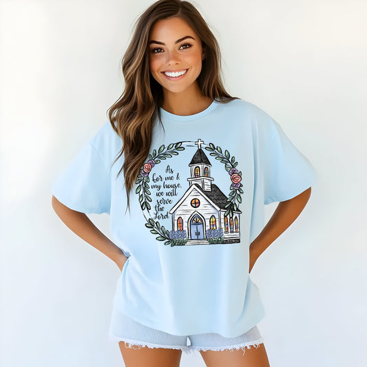 As for me and my house tee