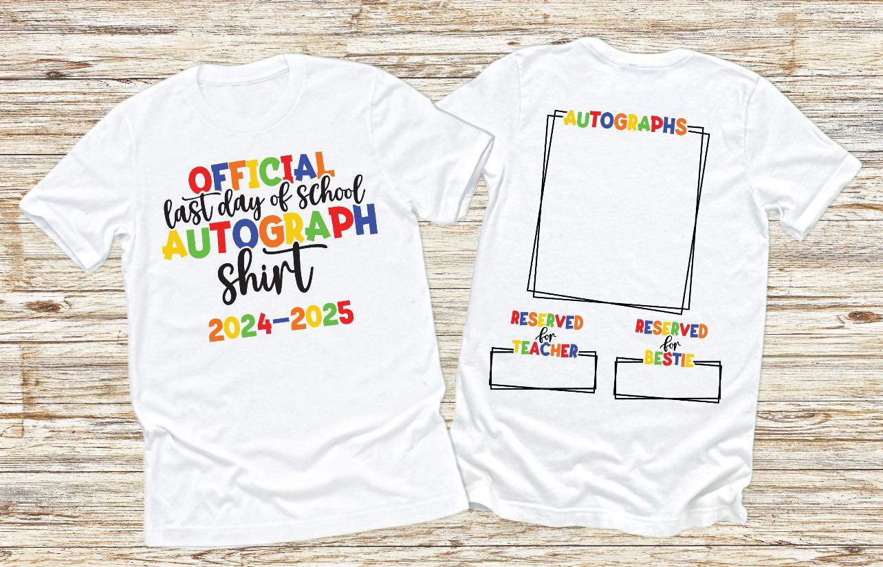 last day of school tees