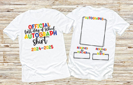 last day of school tees