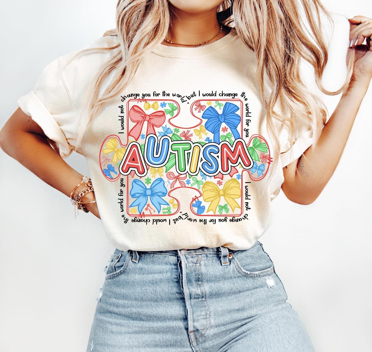 Autism puzzle design shirt