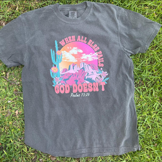 When all else fails god doesn’t tee