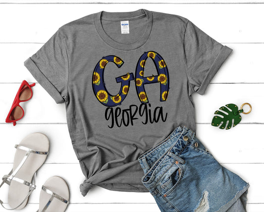 Sunflower Georgia shirt