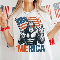 Big Foot "MERICA tee