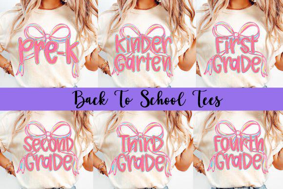 Croquette bow grade tees