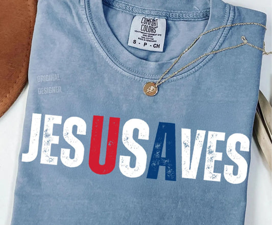 jesus saves tee