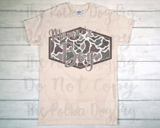 Camo Title Tees