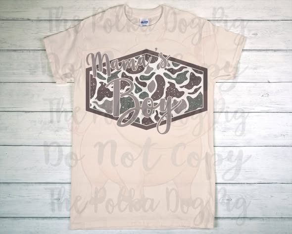 Camo Title Tees