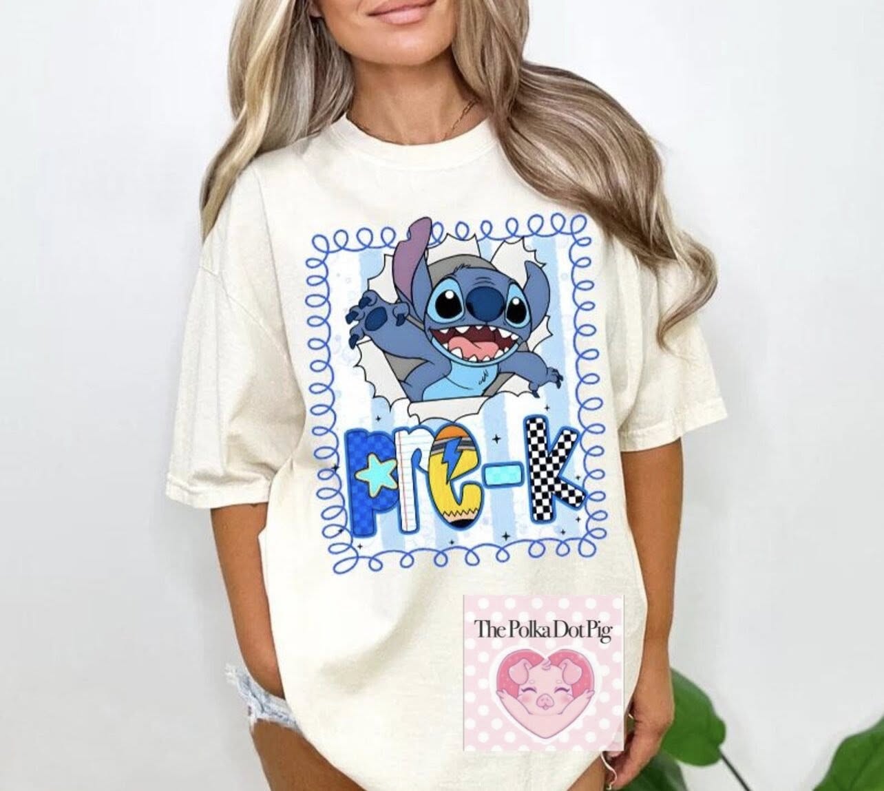 Stitch Back to school grade tees