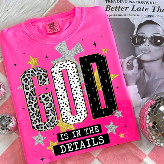 God is in the details tee