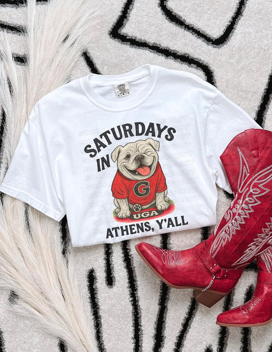 Saturdays in Athens tee