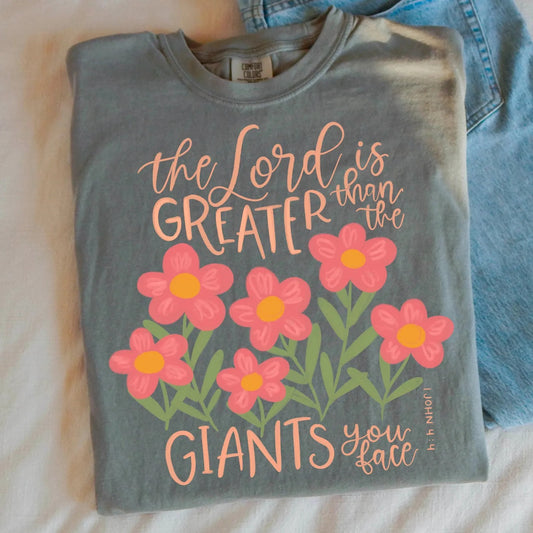 The Lord is Greater tee