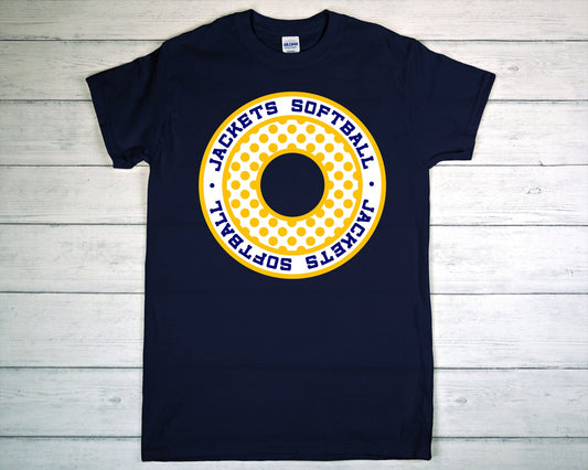 jackets softball tee