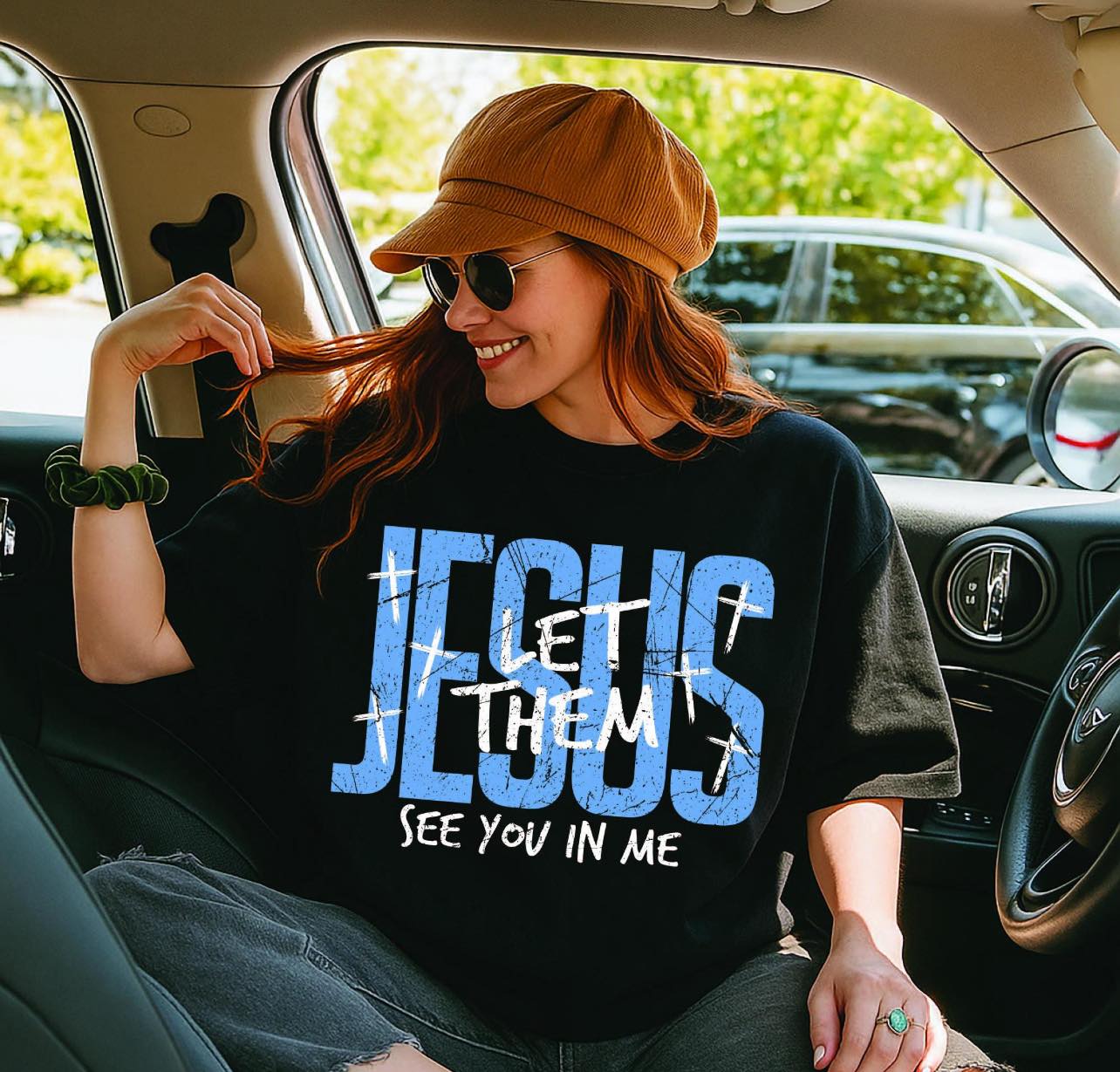 Jesus Let Them See You In Me tee