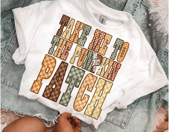 take me to the pumpkin patch tee