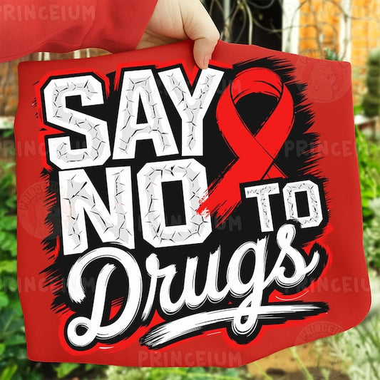 say no to drugs tee