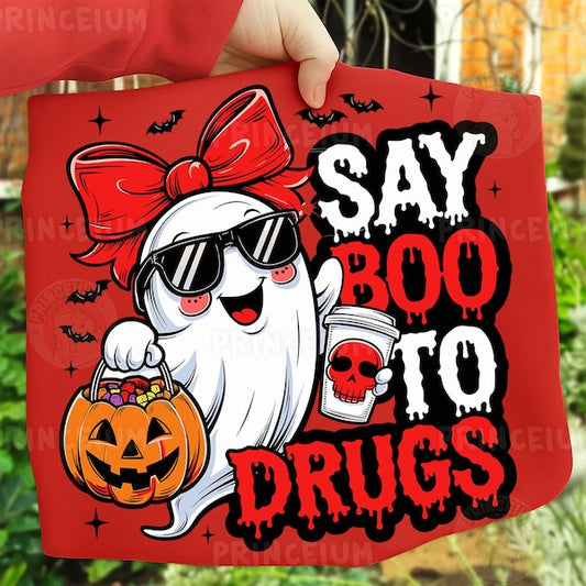 say boo to drugs tee
