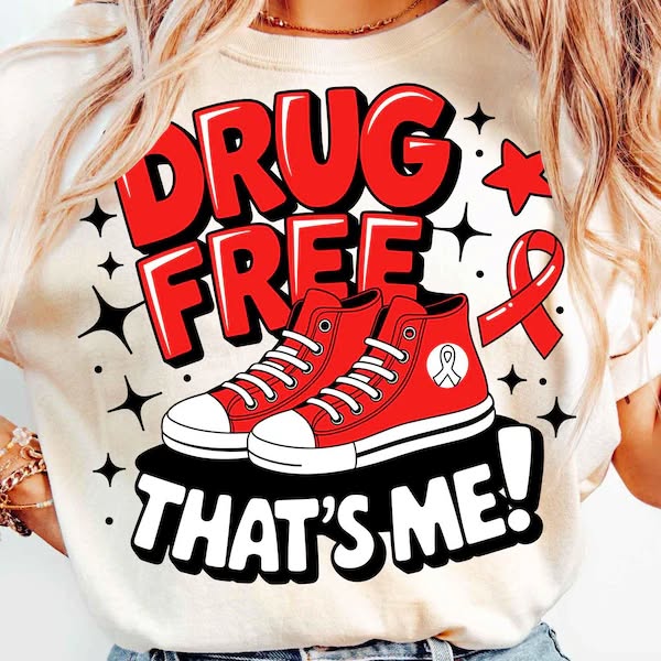 drug free thats me tee
