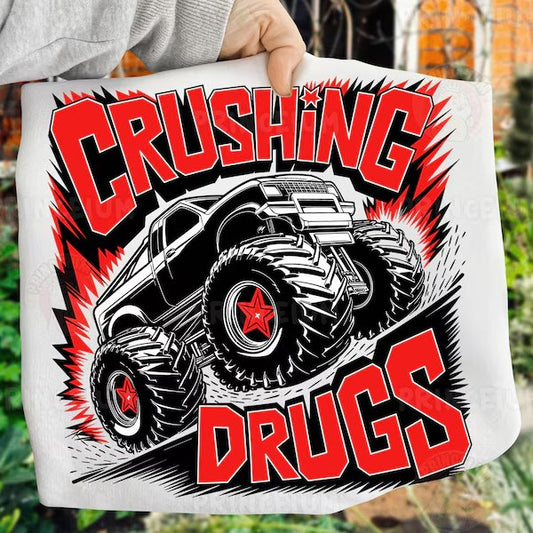 crushing drugs tee