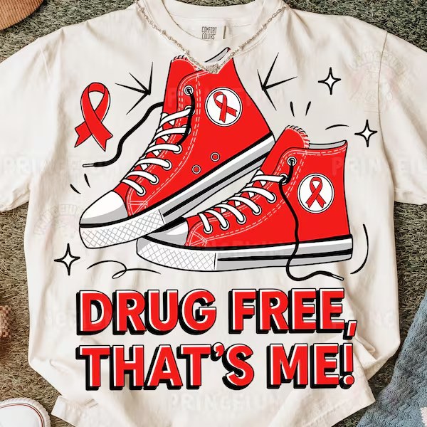 drug free, thats me! tee