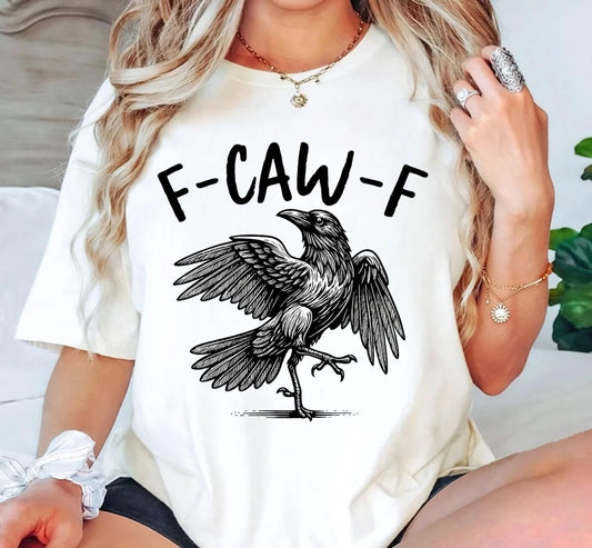 F CAW F CROW TEE