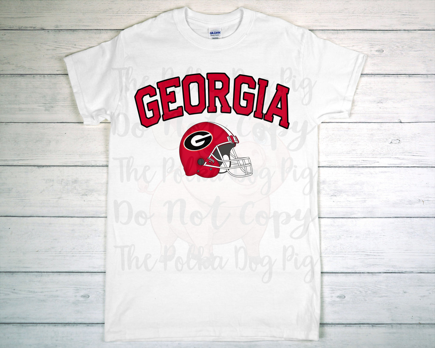 Georgia bulldog tee