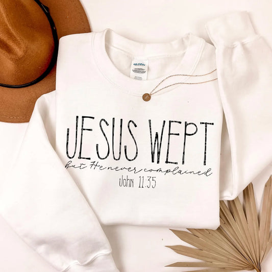Jesus Wept tee