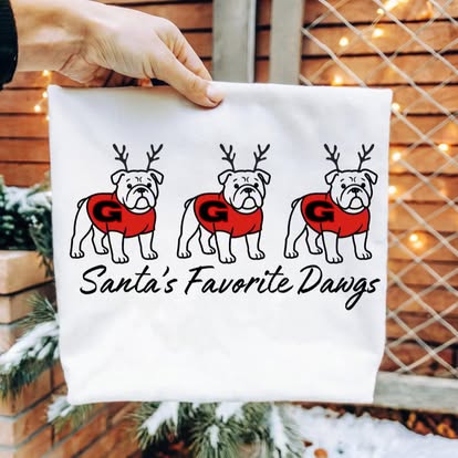 Santa’s favorite dawg tee