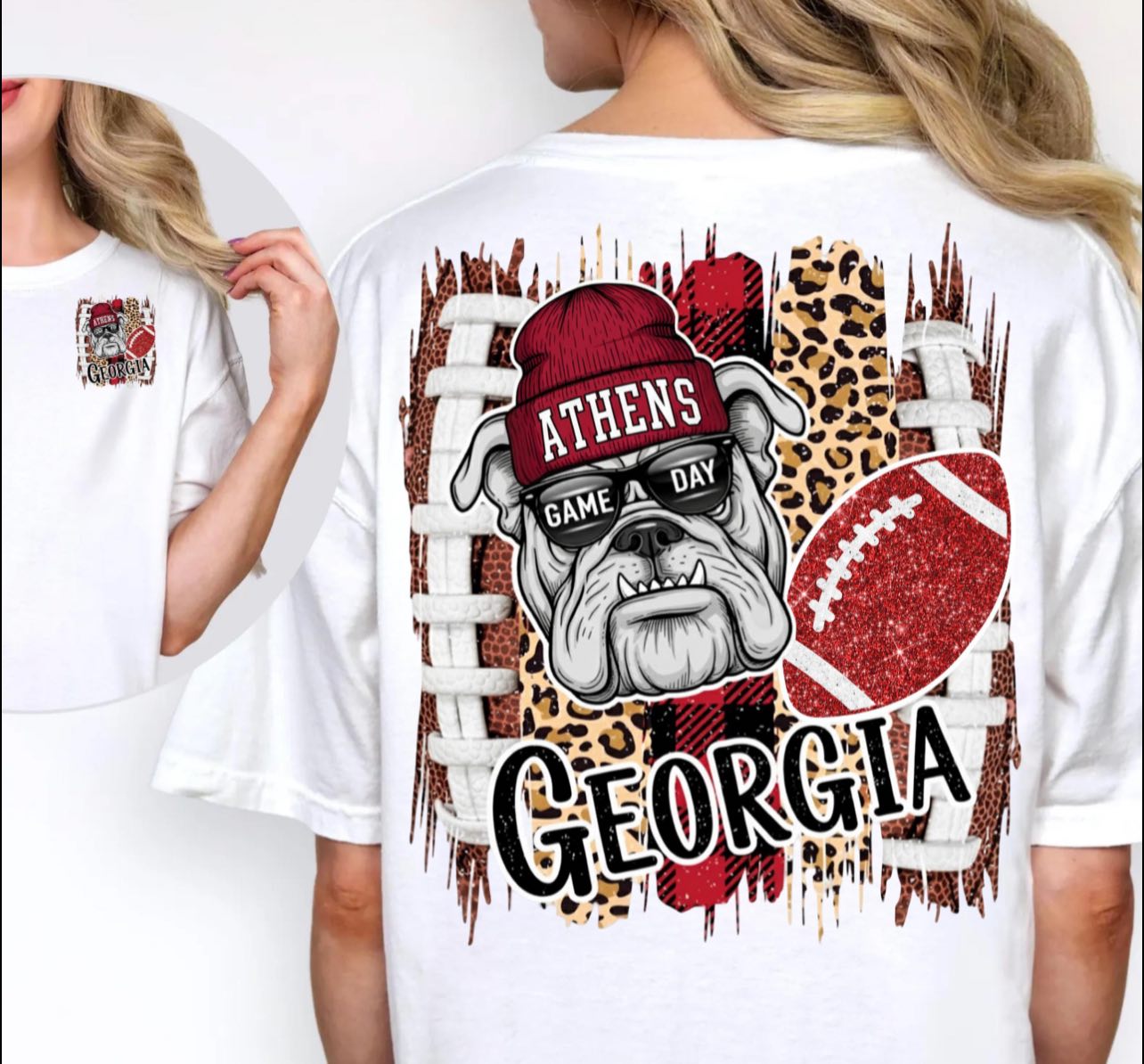Athens Bulldog tee