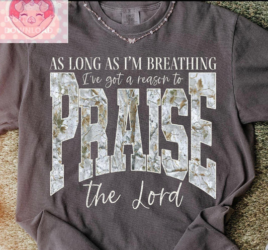 As long as I am breathing tee