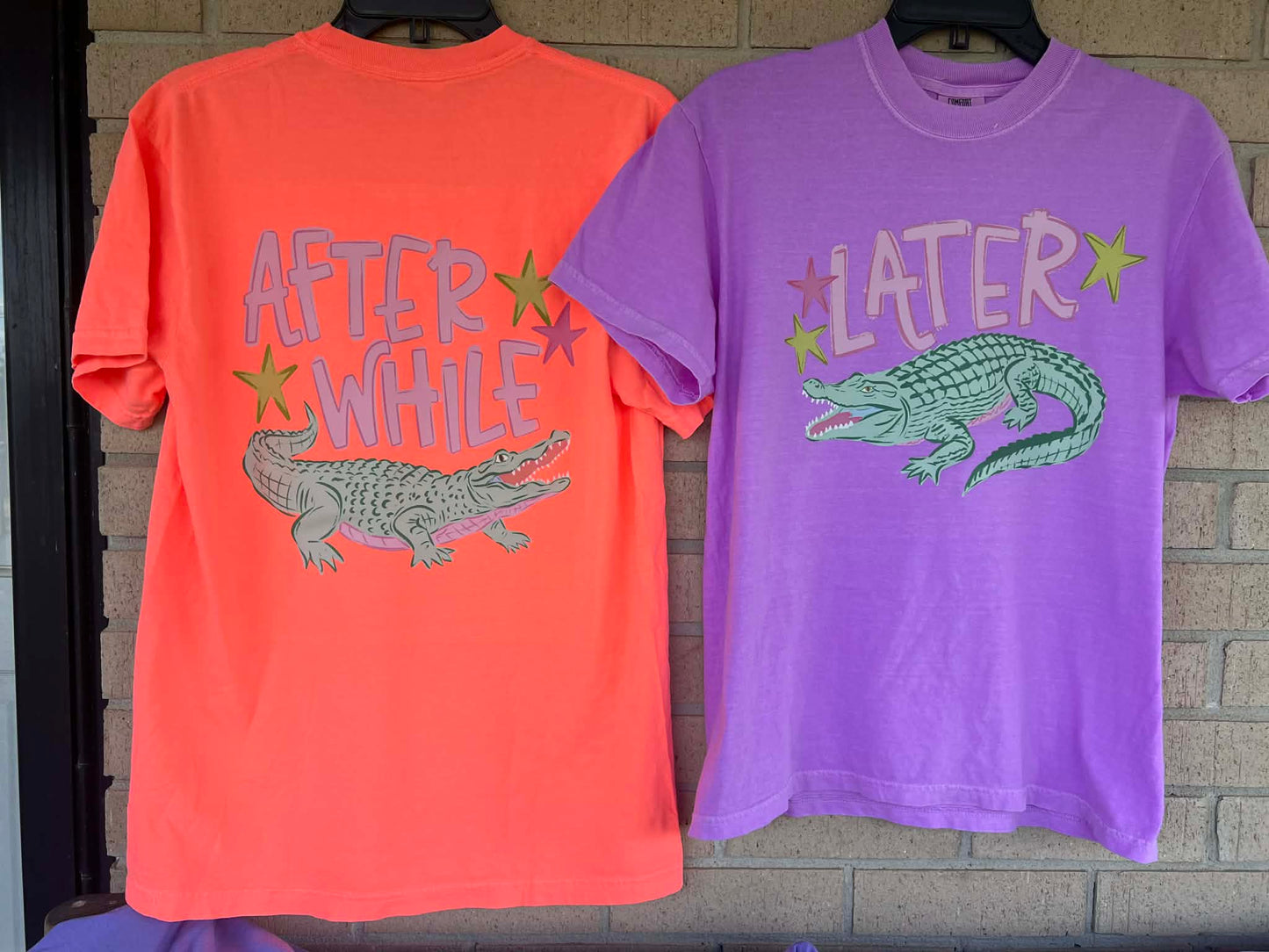 Later Gator, After While Crocodile tee