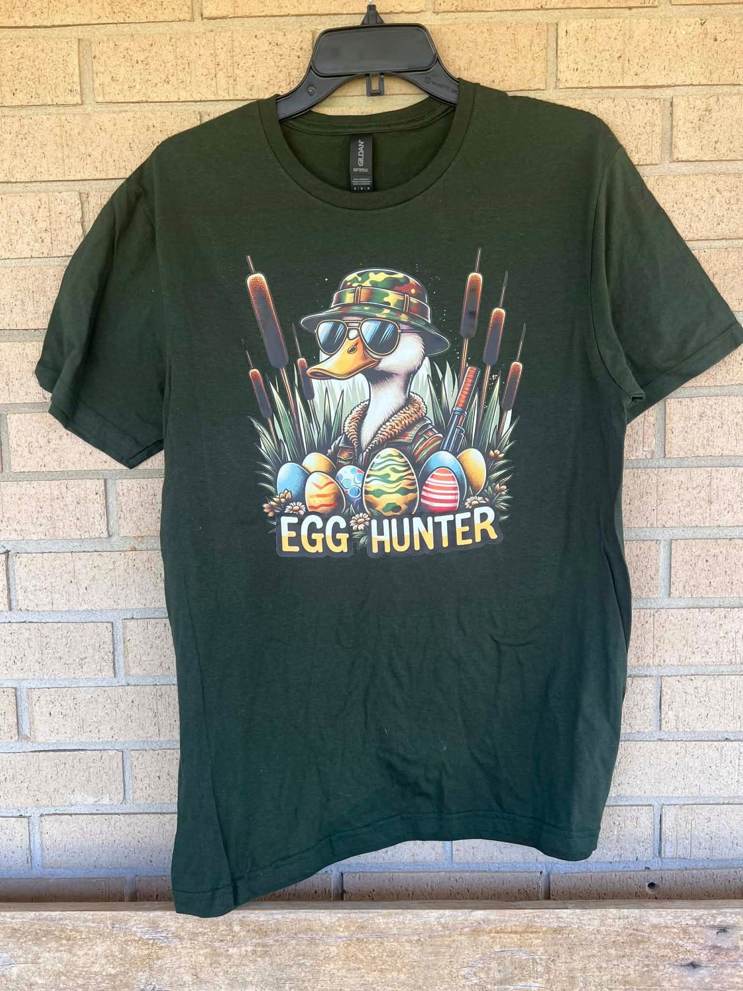 egg hunter easter duck tee