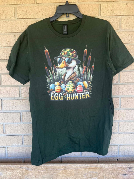 egg hunter easter duck tee