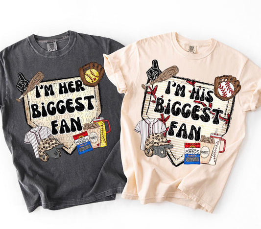 I’m her biggest fan tee This is the HER print