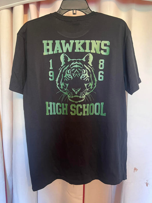 Hawkins 1986 high school tee stranger things tee